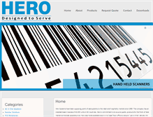 Tablet Screenshot of herosystems.com